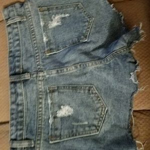 Small shorts never worn